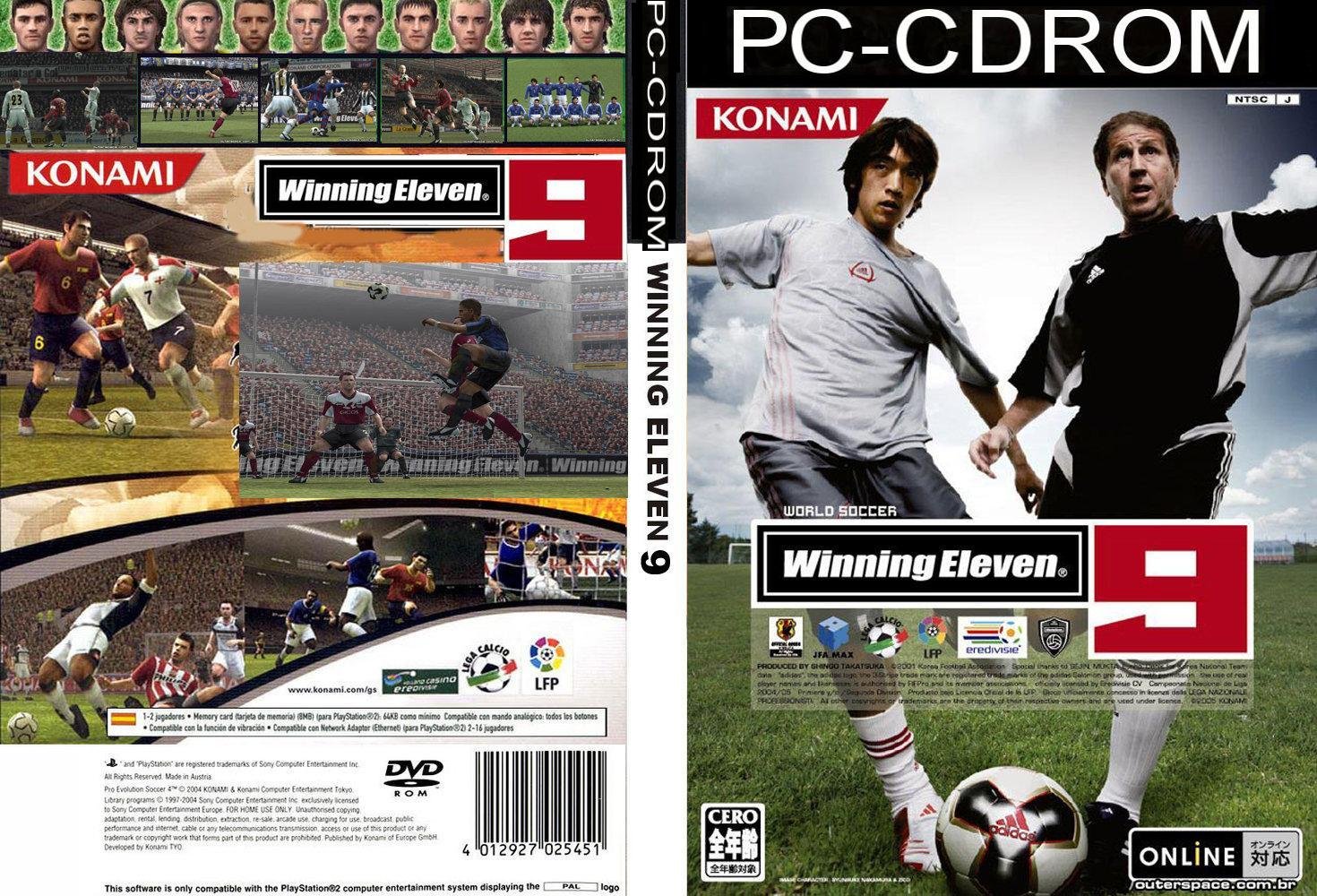 how to install winning eleven 9 on pc